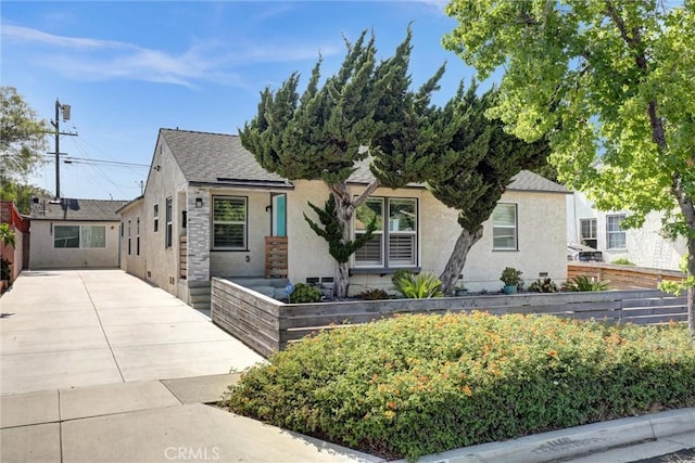 4437 Keever Ave, Long Beach, CA 90807 - view of front of property with stucco siding and a shingled roof