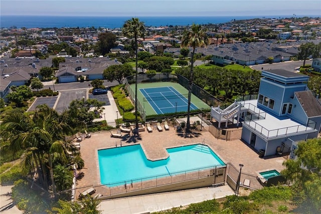 24532 Moonfire Dr, Dana Point, CA 92629 - bird's eye view of a pool