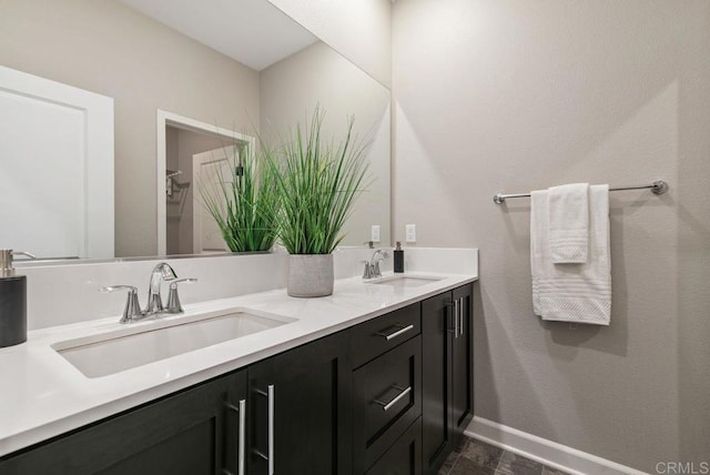 3510 Brody Way, Oceanside, CA 92056 - full bath with double vanity and baseboards