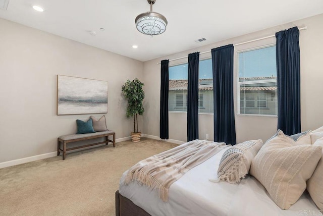 3510 Brody Way, Oceanside, CA 92056 - carpeted bedroom with baseboards and recessed lighting