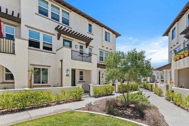 3510 Brody Way, Oceanside, CA 92056 - view of building exterior with a fenced front yard