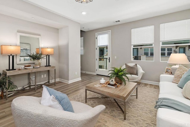 3510 Brody Way, Oceanside, CA 92056 - living area with wood finished floors and recessed lighting