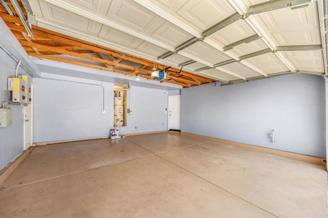 1412 Long View Dr, Chula Vista, CA 91915 - garage with secured water heater and a garage door opener