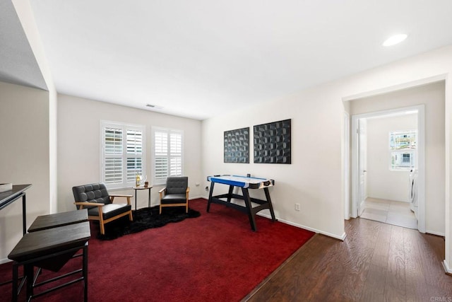 1412 Long View Dr, Chula Vista, CA 91915 - living area with wood finished floors and baseboards