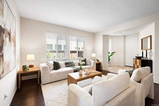 1412 Long View Dr, Chula Vista, CA 91915 - living room featuring baseboards and light wood-type flooring