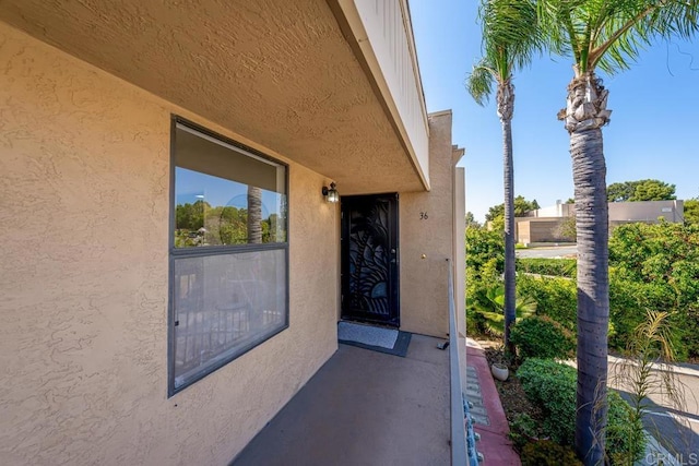1802 Via Las Palmas Unit 36, National City, CA 91950 - doorway to property featuring stucco siding