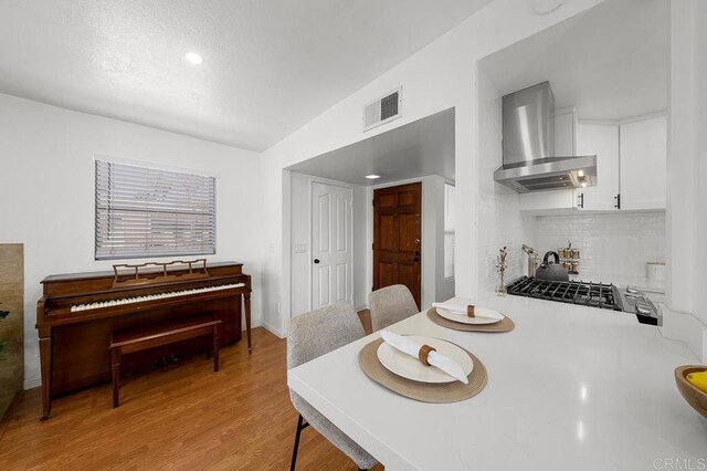 1802 Via Las Palmas Unit 36, National City, CA 91950 - dining area featuring light wood finished floors