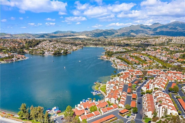 26582 Maside, Mission Viejo, CA 92692 - aerial view of residential area featuring a water and mountain view