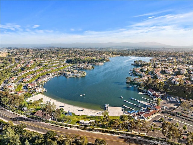 26582 Maside, Mission Viejo, CA 92692 - aerial view of property's location with a water and mountain view