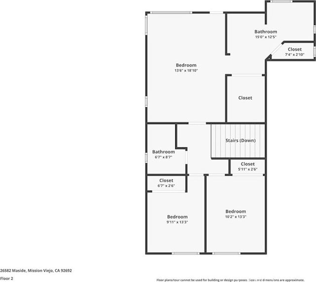 26582 Maside, Mission Viejo, CA 92692 - view of property floor plan