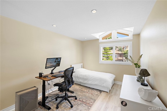 26582 Maside, Mission Viejo, CA 92692 - bedroom with light wood-style floors, a desk, and recessed lighting