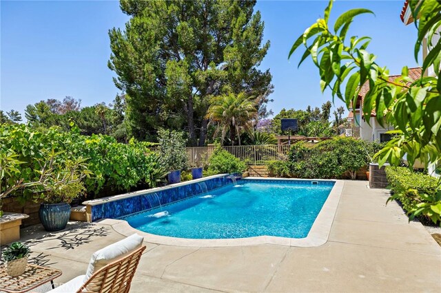 26582 Maside, Mission Viejo, CA 92692 - view of swimming pool with a fenced backyard and a patio