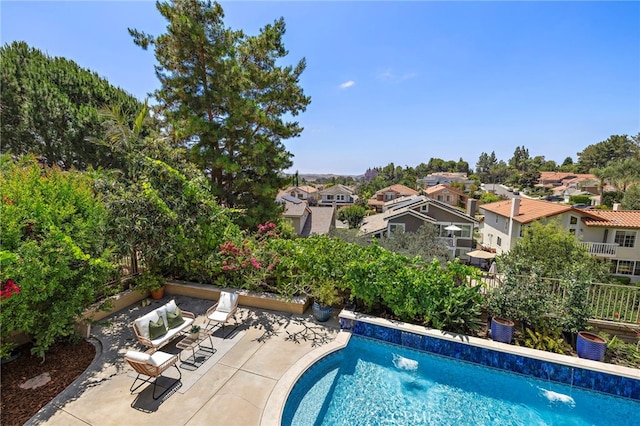 26582 Maside, Mission Viejo, CA 92692 - view of swimming pool with a residential view and a patio area