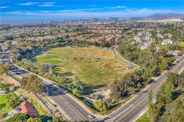 26582 Maside, Mission Viejo, CA 92692 - aerial view of property's location with a mountainous background