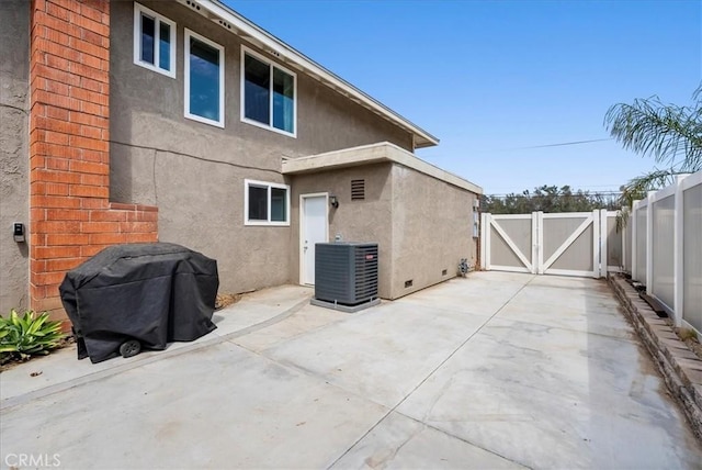 1380 Le Conte, Riverside, CA 92507 - view of patio / terrace featuring a gate and a grill