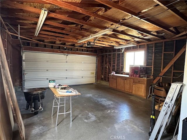 1624 Forane St, Barstow, CA 92311 - garage featuring a garage door opener