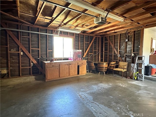 1624 Forane St, Barstow, CA 92311 - garage featuring a garage door opener