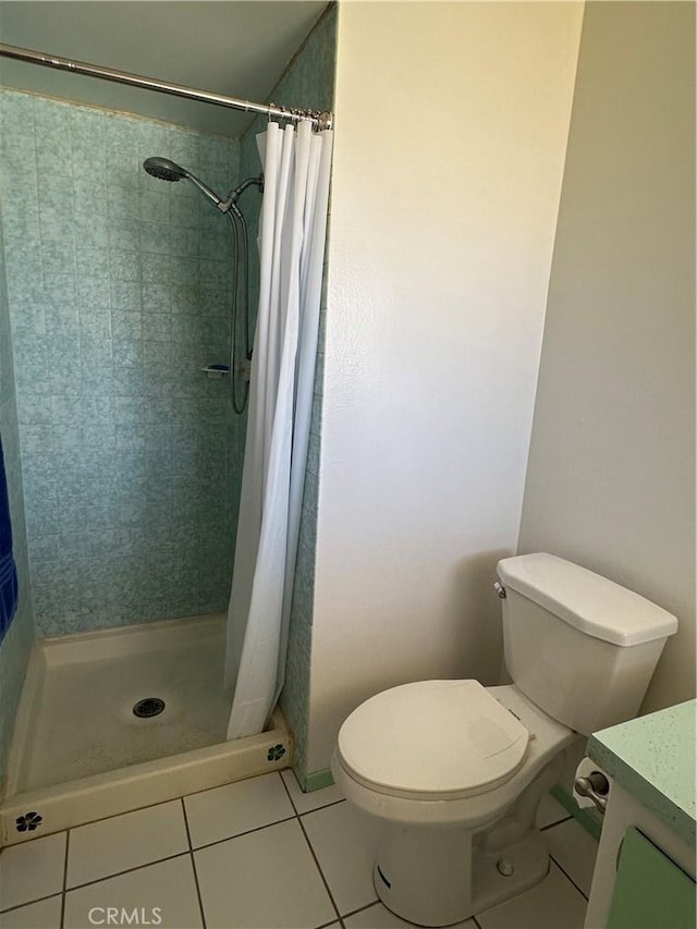 1624 Forane St, Barstow, CA 92311 - full bath with vanity, tile patterned floors, and a stall shower