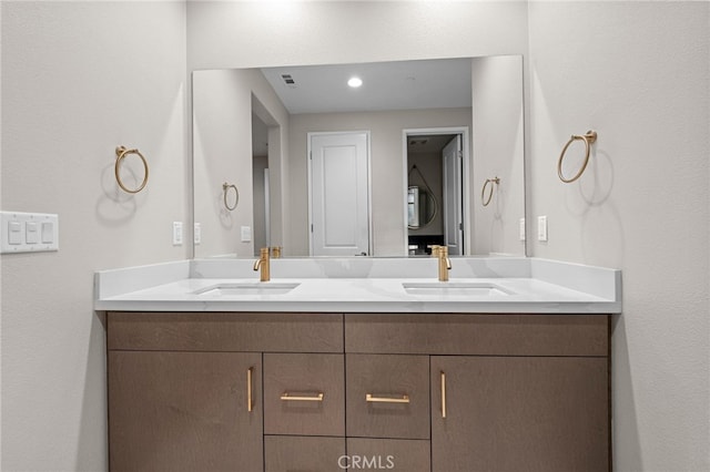 431 Daniella Way, Perris, CA 92570 - full bathroom featuring double vanity