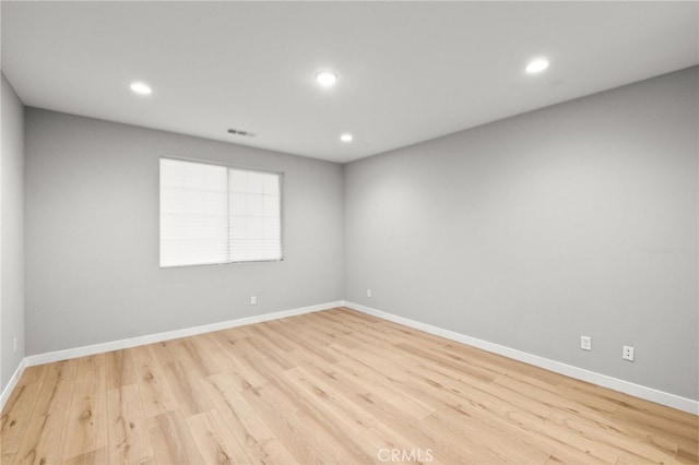 431 Daniella Way, Perris, CA 92570 - unfurnished room with light wood-style floors and recessed lighting