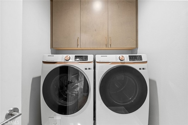 431 Daniella Way, Perris, CA 92570 - washroom with independent washer and dryer and cabinet space