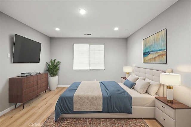 431 Daniella Way, Perris, CA 92570 - bedroom featuring light wood-style floors and recessed lighting