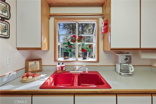 26314 Jacqueline Rd, Twin Peaks, CA 92391 - kitchen with light countertops and white cabinets