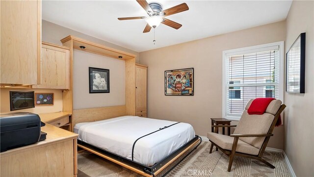 5215 E Monlaco Rd, Long Beach, CA 90808 - bedroom with ceiling fan