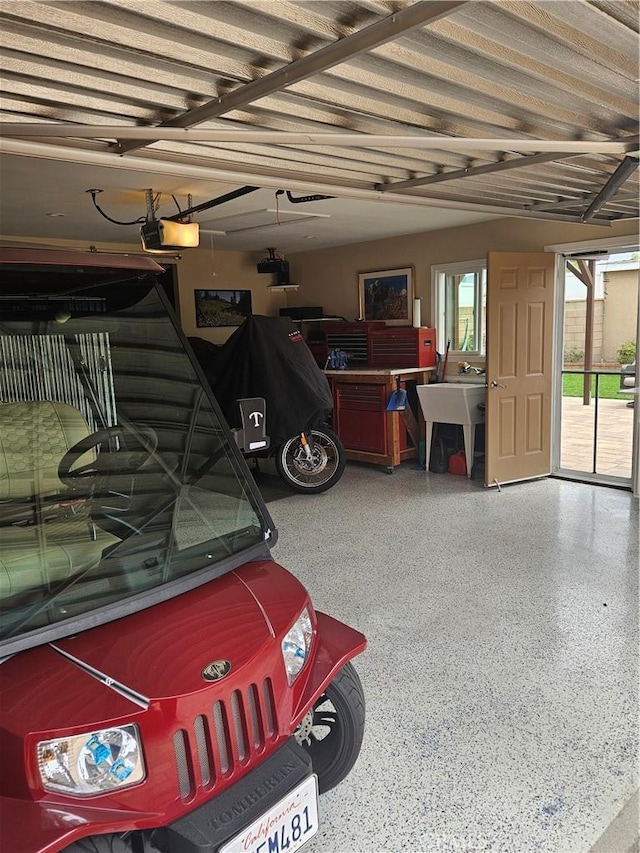 5215 E Monlaco Rd, Long Beach, CA 90808 - garage with a garage door opener