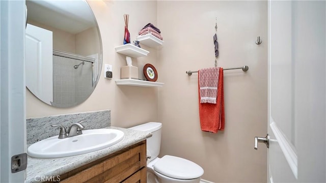 5215 E Monlaco Rd, Long Beach, CA 90808 - bathroom with vanity and a shower