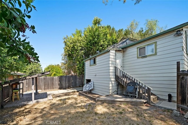 3091 Johnson Ave, San Luis Obispo, CA 93401 - back of property with a fenced backyard