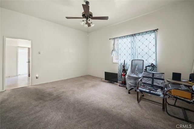 3091 Johnson Ave, San Luis Obispo, CA 93401 - office with carpet and ceiling fan