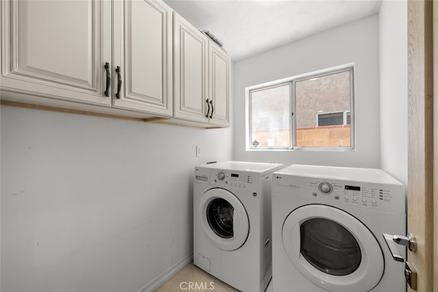 6355 Yolanda Ave, Tarzana, CA 91335 - washroom with washer and clothes dryer and cabinet space