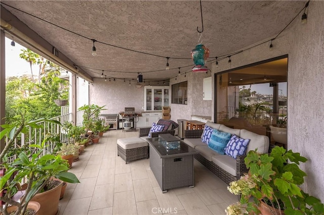 1995 Molino Ave Unit 102, Signal Hill, CA 90755 - view of patio / terrace with an outdoor hangout area