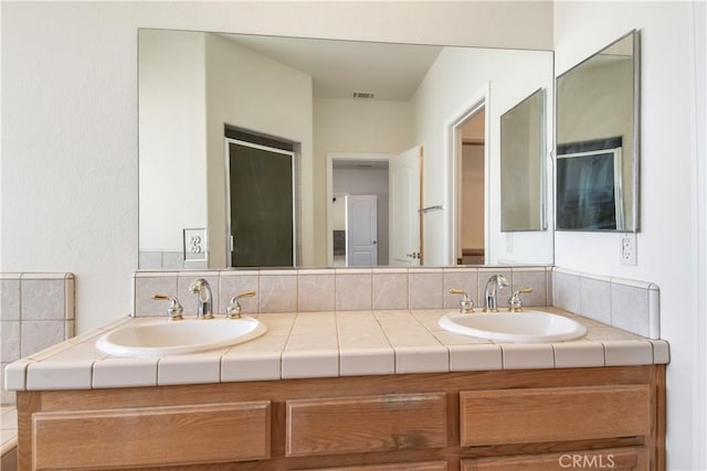 11471 Azure View Rd, Pinon Hills, CA 92372 - bathroom featuring double vanity