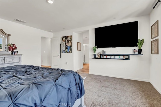 2146 N Rinaldi Ct, Visalia, CA 93291 - bedroom featuring light carpet and baseboards