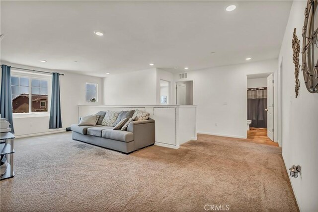 2146 N Rinaldi Ct, Visalia, CA 93291 - living room with carpet floors and recessed lighting