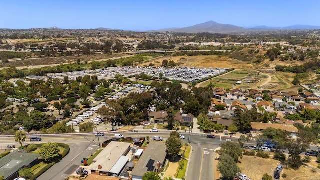 205 C St, Chula Vista, CA 91910 - aerial overview of property's location with a mountainous background
