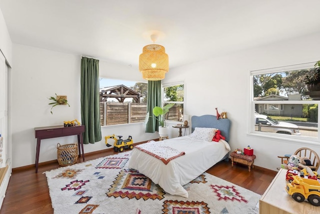 205 C St, Chula Vista, CA 91910 - bedroom with wood finished floors and baseboards