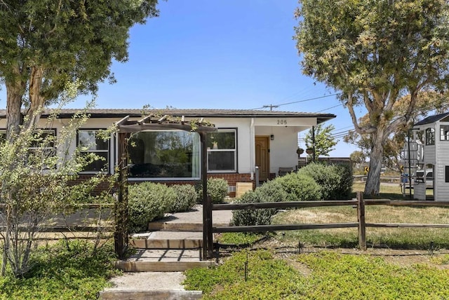 205 C St, Chula Vista, CA 91910 - ranch-style home featuring stucco siding and brick siding