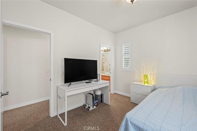 5517 Welland Ave Unit B, Temple City, CA 91780 - carpeted bedroom with baseboards