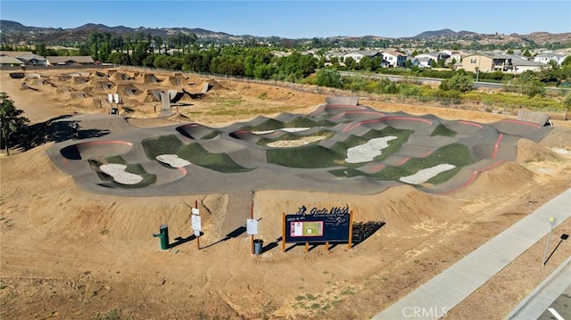 30644 Stage Coach Rd, Menifee, CA 92584 - view of property location with a mountain backdrop and nearby suburban area