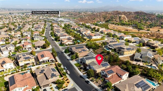 30644 Stage Coach Rd, Menifee, CA 92584 - aerial view of property and surrounding area featuring nearby suburban area