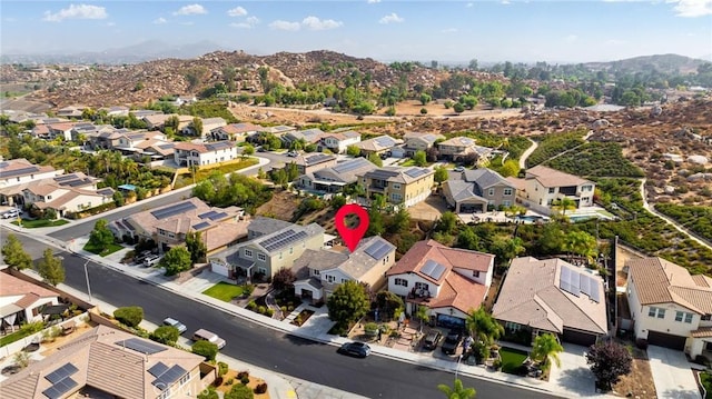 30644 Stage Coach Rd, Menifee, CA 92584 - aerial perspective of suburban area with a mountainous background