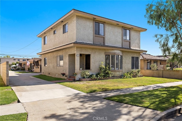 4292 Howard Ave, Los Alamitos, CA 90720 - view of front facade with stucco siding and concrete driveway