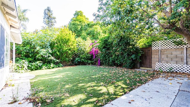3375 Fuchsia, Costa Mesa, CA 92626 - fenced backyard featuring a patio