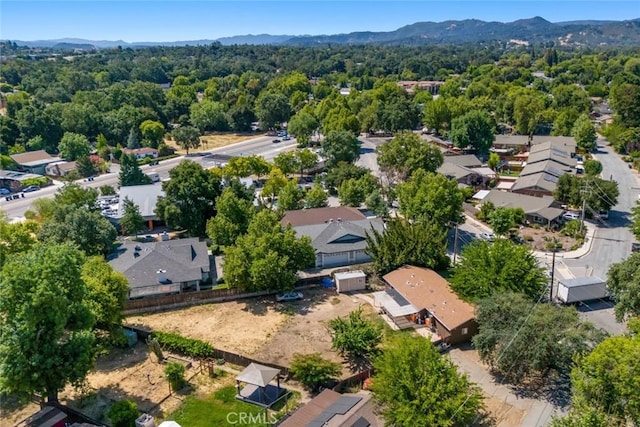 6855 Atascadero Ave, Atascadero, CA 93422 - aerial perspective of suburban area with a mountain backdrop