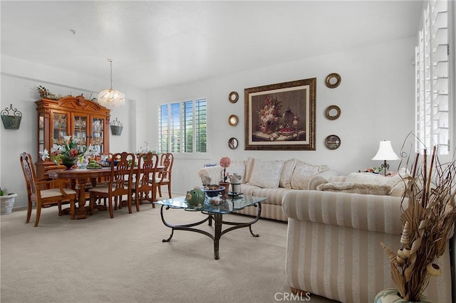 15029 Coyote Ct, Fontana, CA 92336 - living room featuring light colored carpet and baseboards