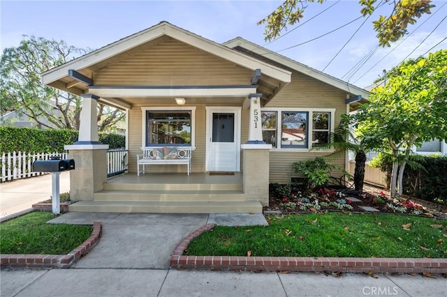 533 Roswell Ave, Long Beach, CA 90814 - view of front of property with covered porch