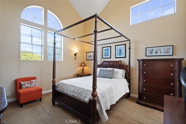 533 Roswell Ave, Long Beach, CA 90814 - bedroom featuring carpet and a high ceiling
